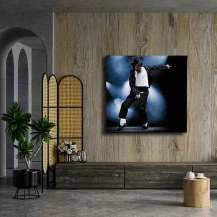 Michael Jackson Dekoratif Kanvas Duvar Tablosu