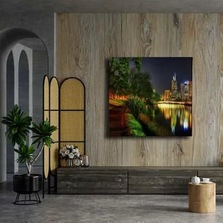 City Dekoratif Kanvas Duvar Tablosu