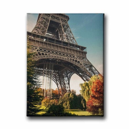 Paris Eyfel Kulesi Dekoratif Kanvas Duvar Tablosu