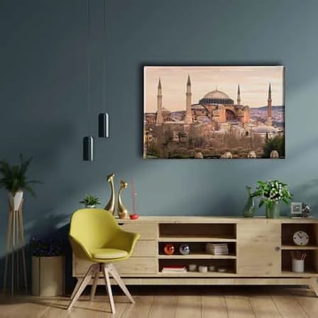 Ayasofya Cami Dekoratif Kanvas Duvar Tablosu