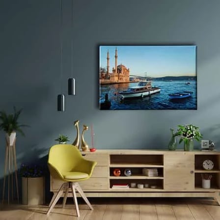 İstanbul Ortaköy Dekoratif Kanvas Duvar Tablosu