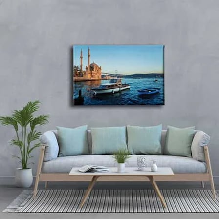 İstanbul Ortaköy Dekoratif Kanvas Duvar Tablosu