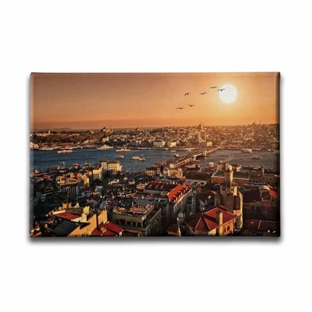 İstanbul Dekoratif Kanvas Duvar Tablosu