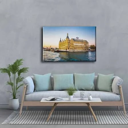 İstanbul Haydarpasa Dekoratif Kanvas Duvar Tablosu