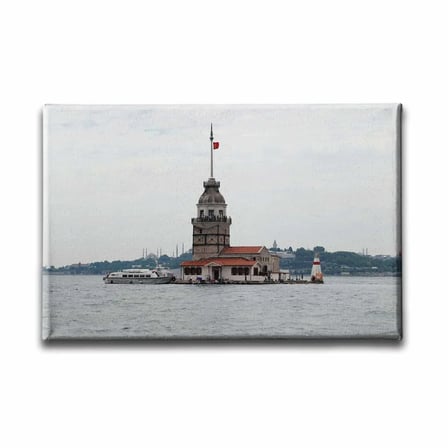 Kız Kulesi Dekoratif Kanvas Duvar Tablosu