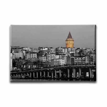 Galata Kulesi Dekoratif Kanvas Duvar Tablosu