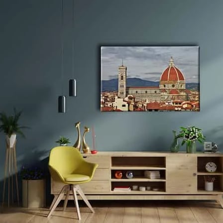 Brunelleschis Dome Dekoratif Kanvas Duvar Tablosu