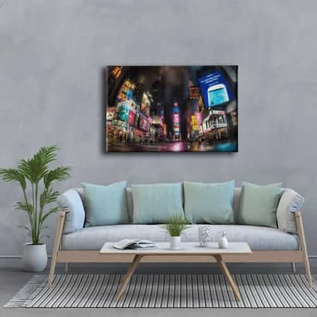 New York City Dekoratif Kanvas Duvar Tablosu