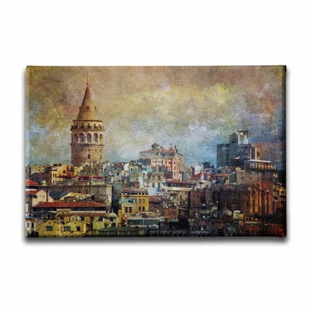 Galata Dekoratif Kanvas Duvar Tablosu