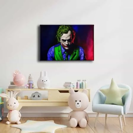 Joker Dekoratif Kanvas Duvar Tablosu