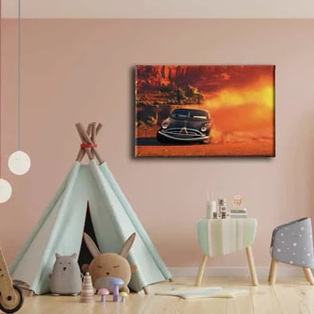 Doc Hudson Dekoratif Kanvas Duvar Tablosu