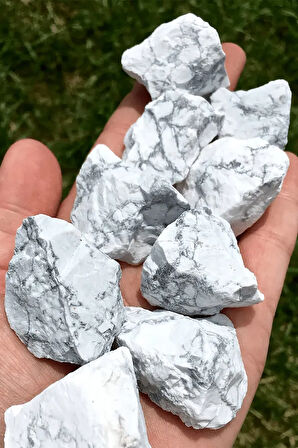 Sertifikalı Ham Işlenmemiş Doğal Havlit Taşı Kütle (3-4 Cm)