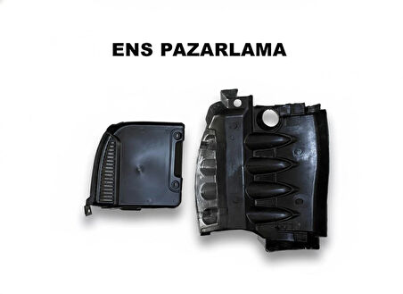 MEGANE 2 GIRİ 1.6 16V UYUMLU MOTOR ÜST KORUMA MEGANE 2 AKÜ ÜST KORUMA KAPAĞIPİLASTİĞİ SET 2 Lİ