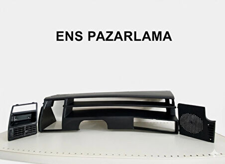 TEMPRA TİPO DİJİTAL GÖSTERGE PANELİ ÇERÇEVESİ SAĞ HOPARLÖR KAPAĞI SOL DİFİZÖR CEPLİK SET