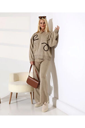 Günlük Stil Triko Takım