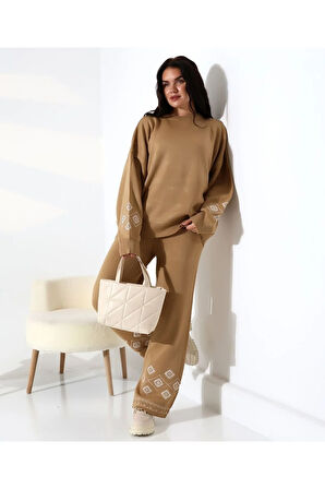 Marakeş Esintisi Alt-Üst Triko Takım