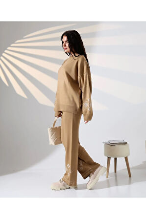 Marakeş Esintisi Alt-Üst Triko Takım