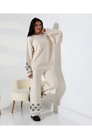 Marakeş Esintisi Alt-Üst Triko Takım