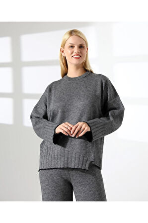 Şehir Konforu Oversize Triko Takım