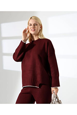 Şehir Konforu Oversize Triko Takım