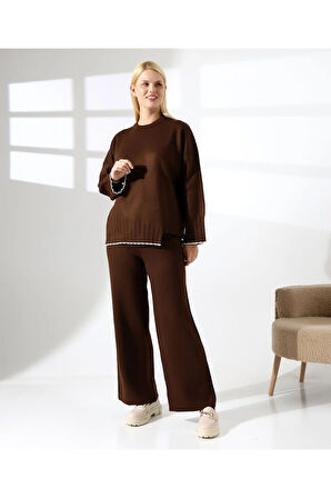 Şehir Konforu Oversize Triko Takım