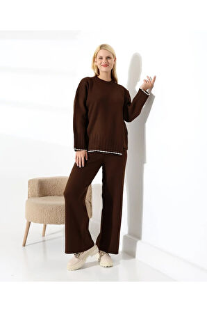 Şehir Konforu Oversize Triko Takım