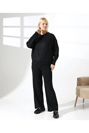 Minimalist Klasik Basic Triko Takım