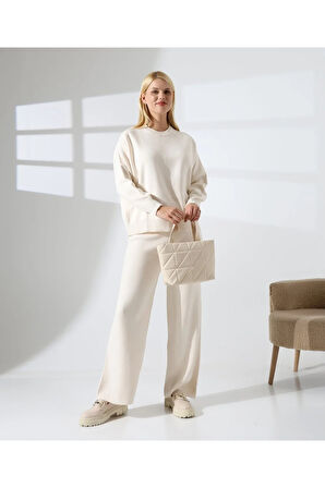 Minimalist Klasik Basic Triko Takım