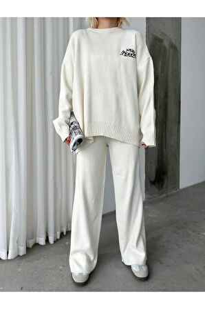 Desenli Alt Üst Triko Takım