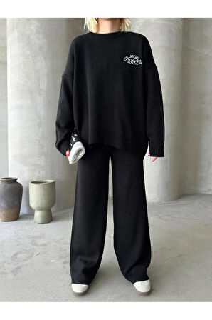 LosAngeles Desenli Alt Üst Triko Takım