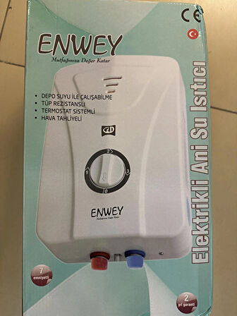 Enwey Elektrikli Şofben 7000 Watt