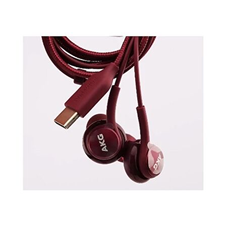Samsung Type-C Stereo Kablolu Kulaklık Bordo EO-IC100BBEGWW