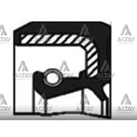 Caddy Golf5 Golf6 Jetta Passat Polo 50×65×8 Mil- Keçe Aks - Skt-045821-P - 02T409189K 