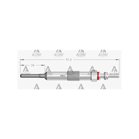 Fluence Megane Megane Symbol Clio Clio Kangoo Kizdirma Buji İsitma - 8200682592 Svc-Sv108 