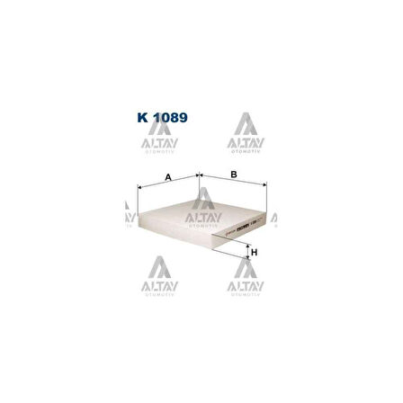 Laguna Iı 00- 1.6-1.8 16V-1.9Dcı Polen Filtresi - Flt-K1089 - 7701048748 