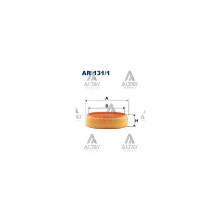 Clio Kango Logan İ Sandero İ Symbol 98-12 1.4 Hava Filtre - Flt-Ar131/1 - 7701070525 
