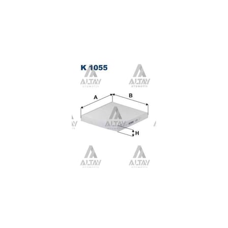 Astra G Zafira A Zafira B 98- Behr Tip Karbonsuz Polen Filtresi - Flt-K1055 - 6808611 