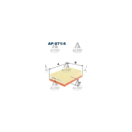 Mokka Trax 12 1.4-1.6 Hava Filtre - Flt-Ap071/4 - 834762 Fltap0714 