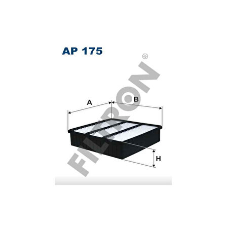 Lancer 03-07 Outlander 03-10 Hava Filtresi - Flt-Ap175 - Mr188657 