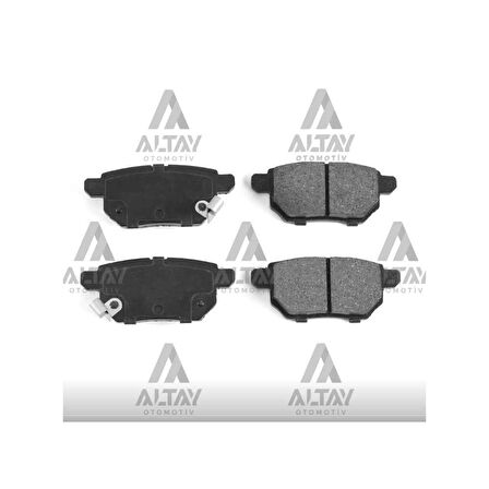 Corolla Uyumlu 06-18 Yaris 06- Auris 07- Benzinli Auris 15- Disk Arka Fren Balata Ayd-60146A