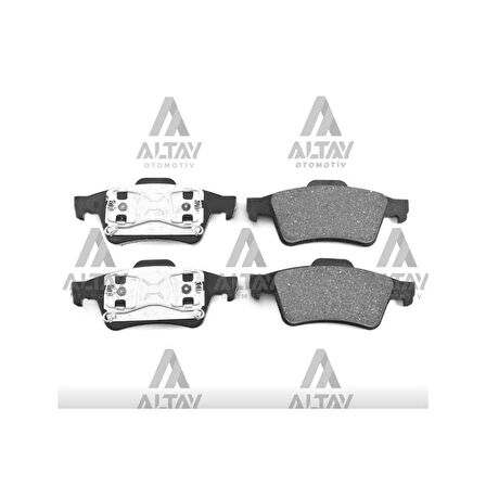 Transit Connect 02- Vectra C 02-08 Laguna 01-07 Focus 04-11 Arka Fren Balata - Ayd-60030A 