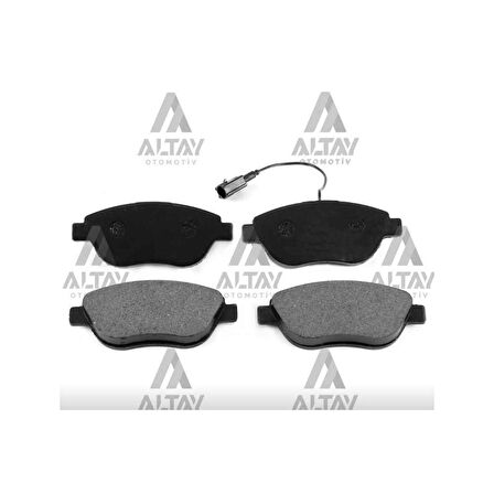 Linea 07- Combo D 12- Doblo 10- Bravo 06- Büyük Tip Ön Fişli Fren Balata- 71754802 Ayd-60041B 