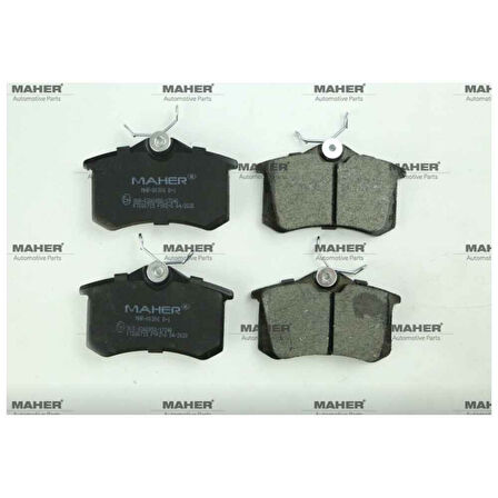 Golf4 99-06 Bora 99-05 307 00- C3-C4 09- Kalınlık 15Mm Arka Fren Balata - 1J0698451 