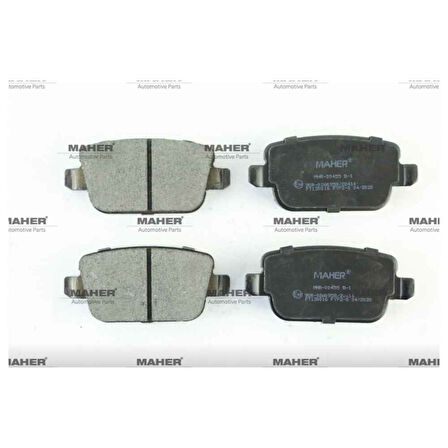 Mondeo İv 07-14 Kuga İ 08-13 Freelander 06-14 Galaxy 06- Arka Fren Balata Mhr-00455 