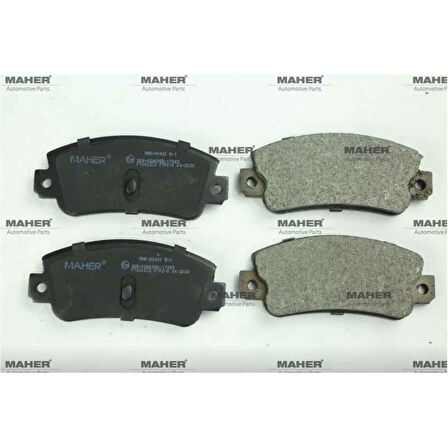 Tempra 92-99 Disk Arka Fren Balata - Mhr-00421 - 5888578 