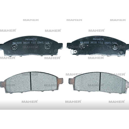 L-200 06-19 Ön Yay Deliksiz Fren Balata - Mhr-00055 - 4605A198 