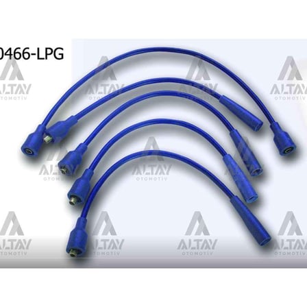 R12 71-00 1.3-1.4 Lpg Buji Kablosu Takım - Unuvar-0466Lpg - 7700529566 