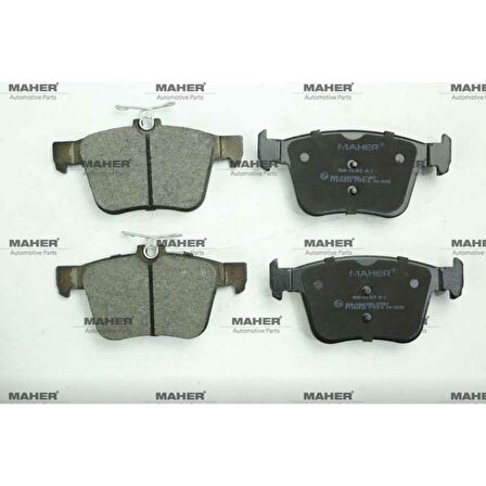 Golf6 12- Passat 14- Tıguan 16- A3 12- Super B 15- Arka Fren Balata - 8V0698451 