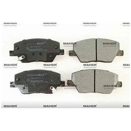 Egea 15- 1.3Jtd-1.6Jtd Mando Fren Sistemi 132.7Mm Ön Fren Balata - Mhr-00352 - 77367628 