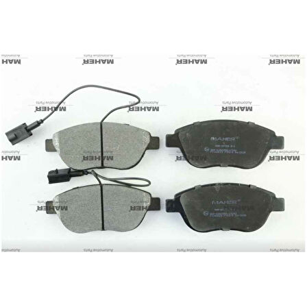 Linea 07- Combo D 12- Doblo 10- Bravo 06- Büyük Tip Çift Fişli Ön Fren Balata - 5741585 